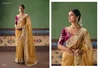 Shringar By Kimora Fancy Fabric With Designer Work Saree